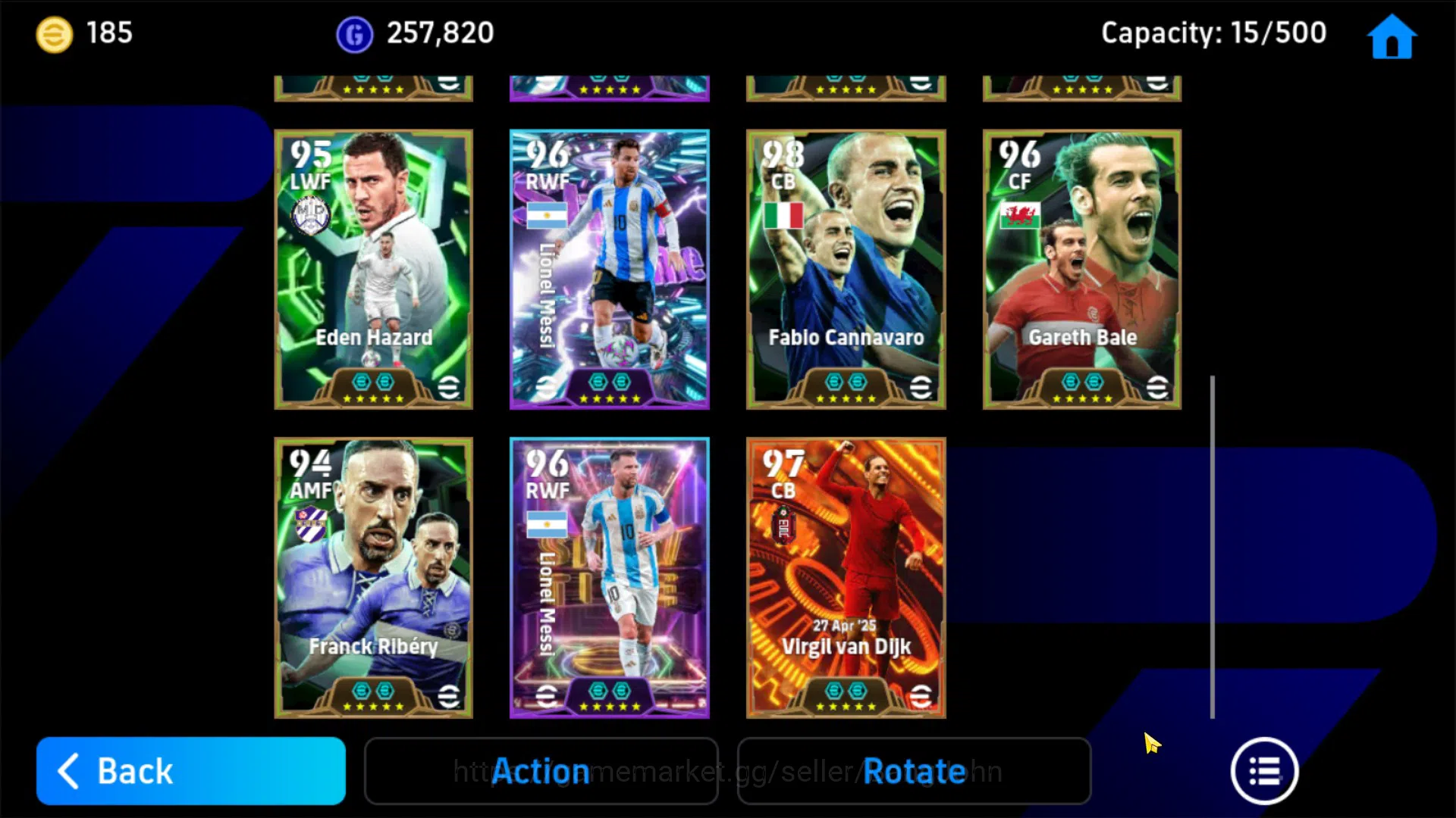 eFootball Accounts Android Pwr 3153 | vvd big time, iniesta epic db, image 4