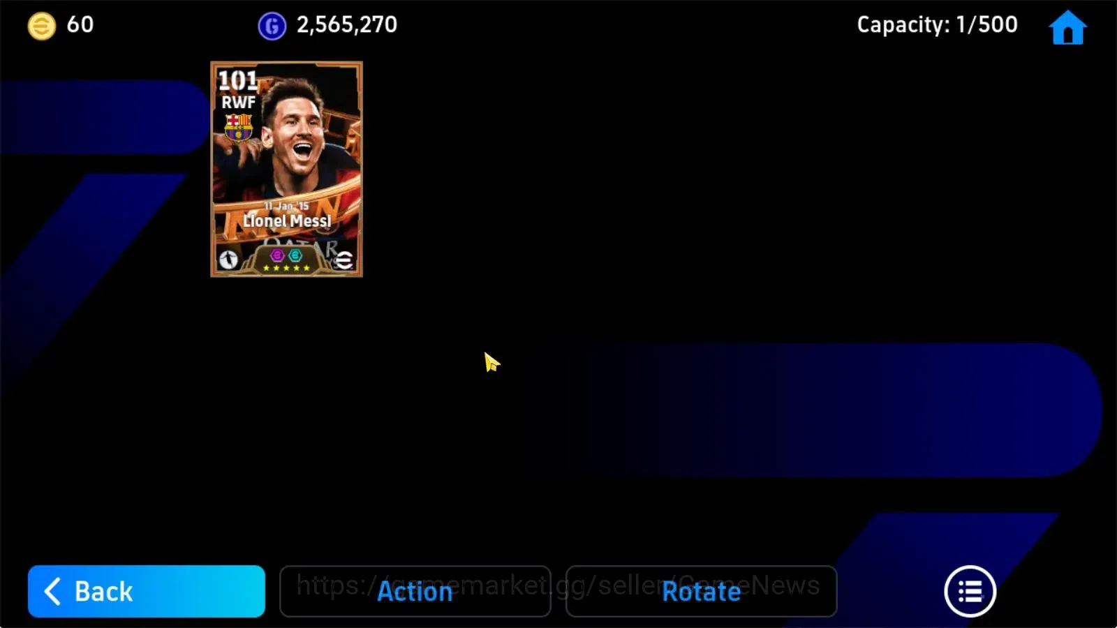 eFootball Accounts Android|Big Time Lionel Messi,Show Time Jude Belli image 6