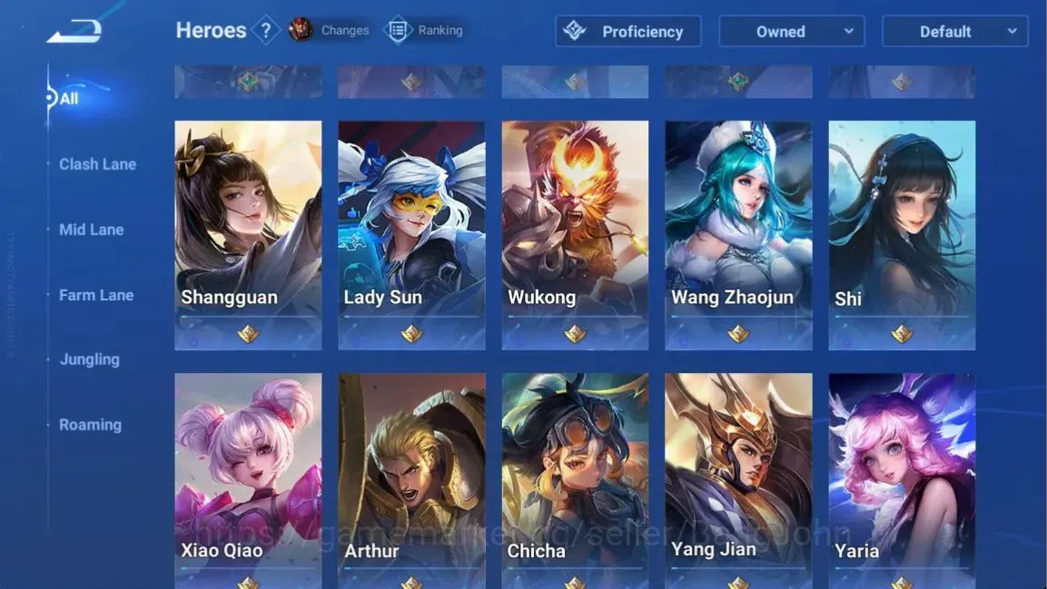 Honor of Kings Accounts Global | 44H 17S |Epic GaoChanggong, Rare Ata, Aug image 10