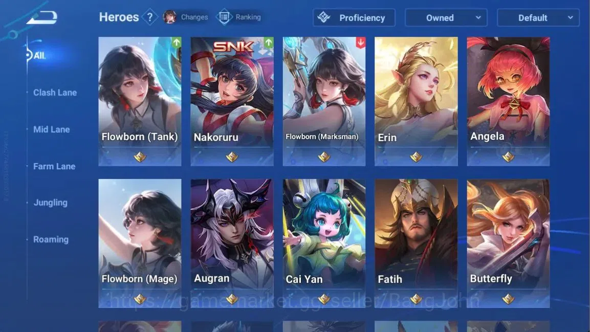 Honor of Kings Accounts Global | 44H 17S |Epic GaoChanggong, Rare Ata, Aug image 7