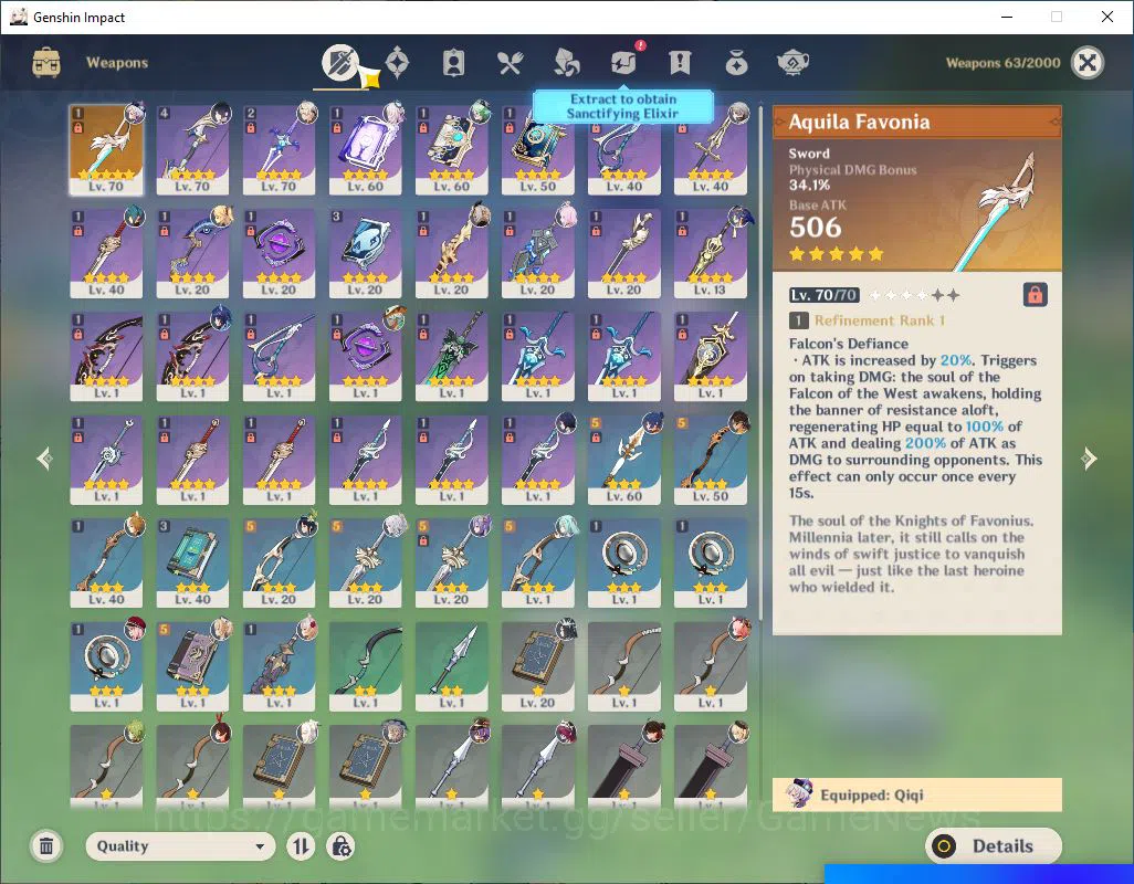 Genshin Impact Accounts Mid Game ASIA|AR 55|| 5 Limited +1(*5Weapon) |Zibai,Navida,Citlali,Yelan,Venti|1Skin|MC Female|Take 5
