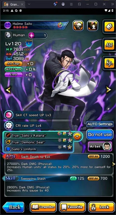 Grand Summoners Accounts Global | Rank 49 | 3 Ascend | Saito TW | WH Fen TW image 2