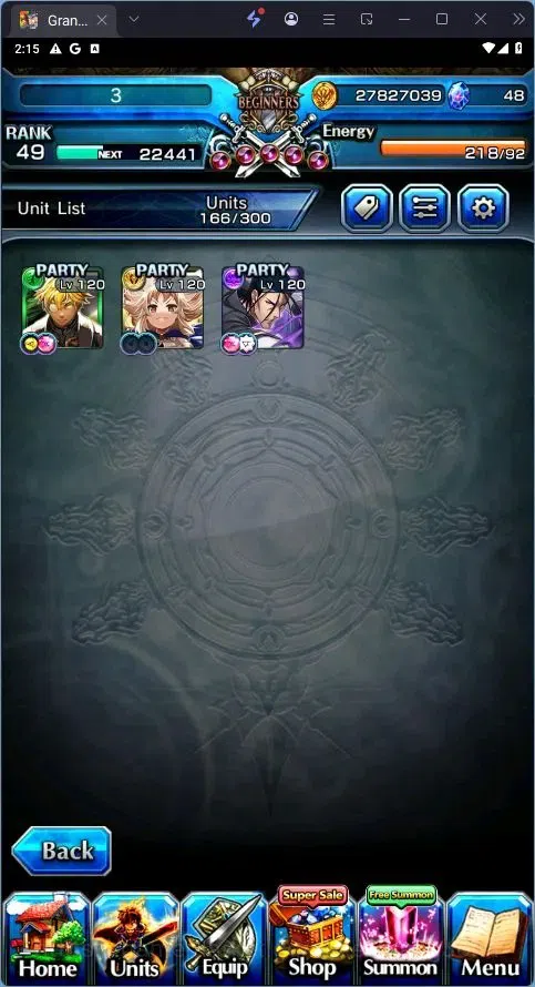 Grand Summoners Accounts Global | Rank 49 | 3 Ascend | Saito TW | WH Fen TW image 5