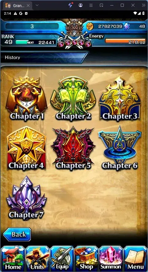 Grand Summoners Accounts Global | Rank 49 | 3 Ascend | Saito TW | WH Fen TW image 7