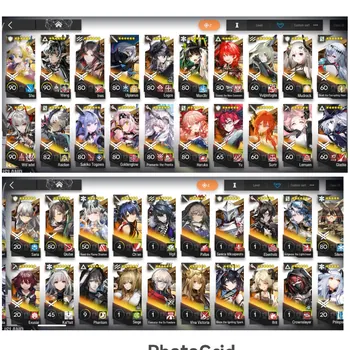 Arknights Accounts Mid-Tier #A176: 47 ORI, 52K ORU! [Global] Level 89 | 214 Operators, 7 Limited NEW Wang Pot5, Sakiko