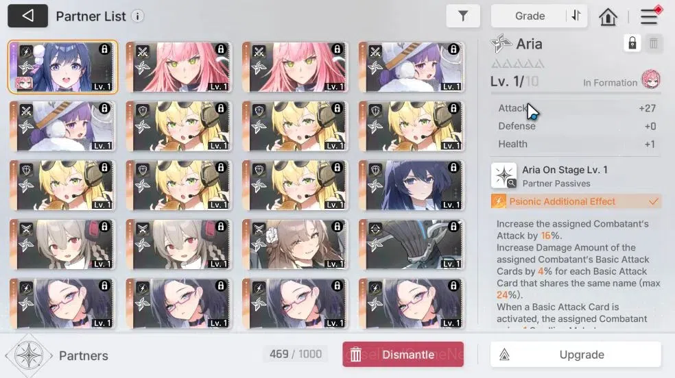 Chaos Zero Nightmare Accounts GLOBAL|Lv 54|6 SSR[Tenebria,Rita,Tiphera,Orlea,Ren image 5