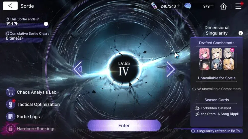 Chaos Zero Nightmare Accounts GLOBAL|Lv 54|6 SSR[Tenebria,Rita,Tiphera,Orlea,Ren image 7