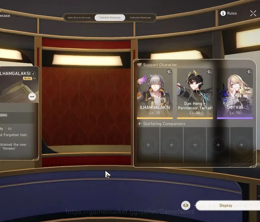 Honkai Star Rail Accounts Asia|TL 58|1 Golden Companion|7 Limited|Castorice+ image 2
