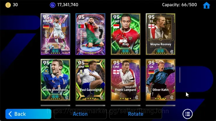 Buy eFootball Accounts - Android | PW 3221 | Zlatan