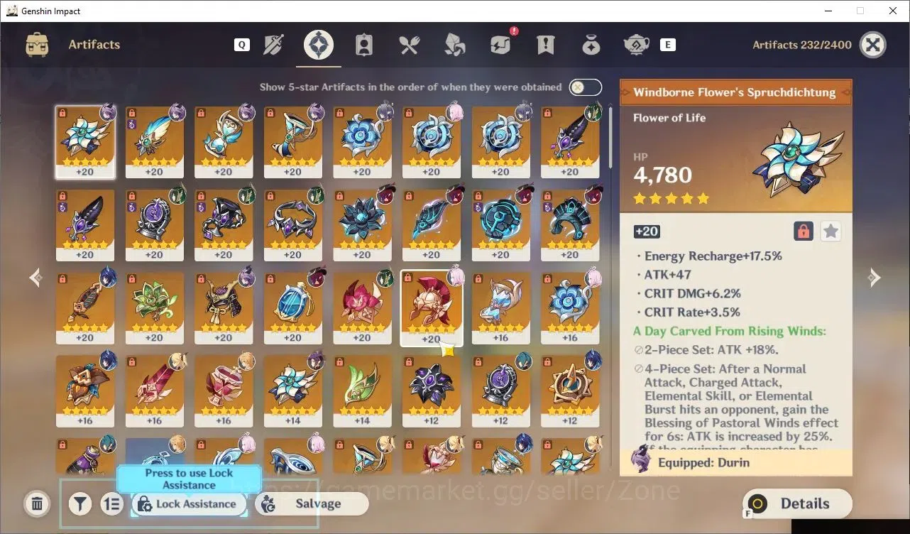 Genshin Impact Accounts ASIA|AR 54| Semi Premium Nefer 4 CHAR Limited (Nef image 6