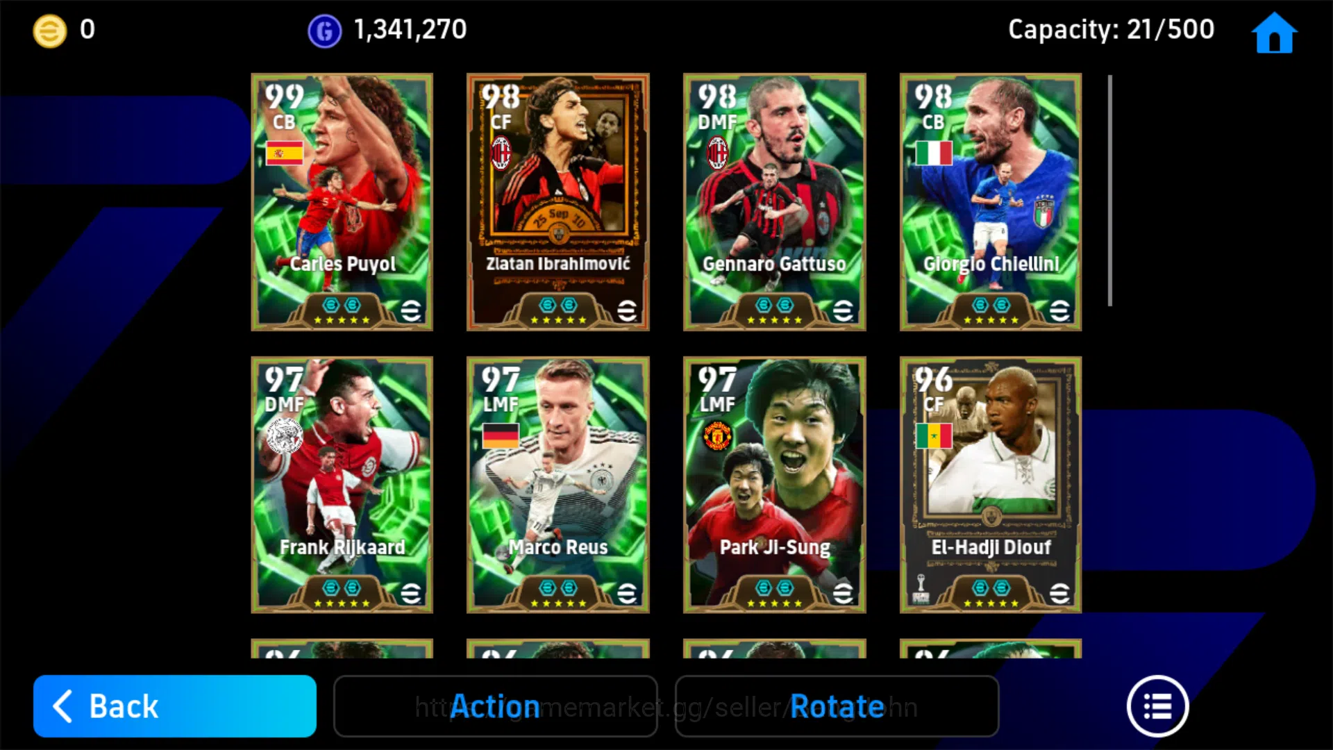 eFootball Accounts Android Pwr 3172 | Ibrahimovic Bigtime | Gennaro G image 6