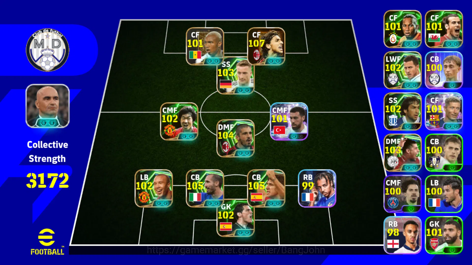 eFootball Accounts Android Pwr 3172 | Ibrahimovic Bigtime | Gennaro G image 7