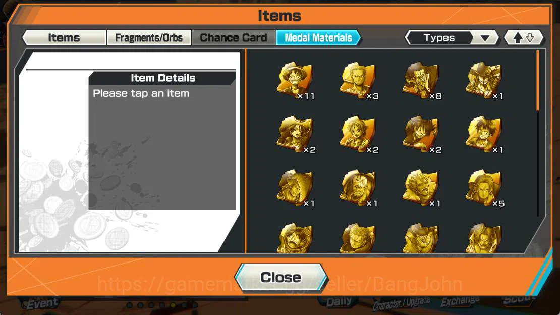 One Piece Bounty Rush Accounts Others GLOBAL|EX 3| battle Onigashima olin, FR shanks, DD shanks, more detail Check SS 10