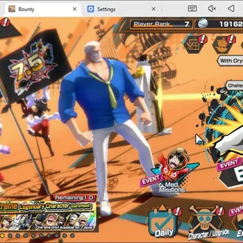 One Piece Bounty Rush Accounts High-End Android |5 EX|2 Max|PR 7|Monkey D. Garp Max,Borsalino,KS Yamato,TW