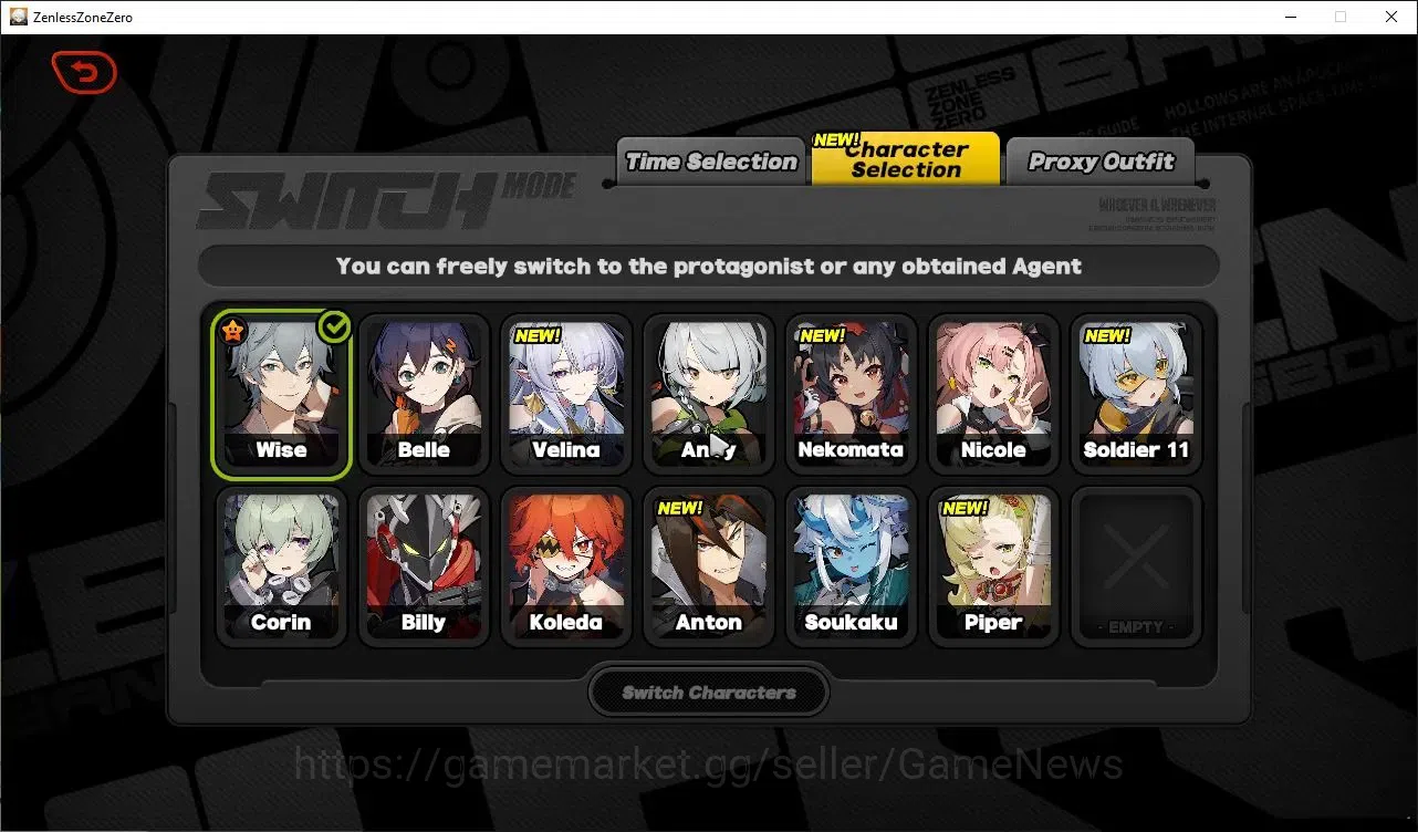 Zenless Zone Zero Accounts ASIA|IK 30|S1 Ch1|1 Limited[Velina Airgid]+3 STD[S image 2