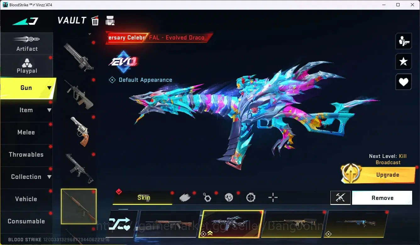 Blood Strike Accounts ASIA |Ultra Sword-Voidedge&Lightblade|1 EVO: FAL-E image 18