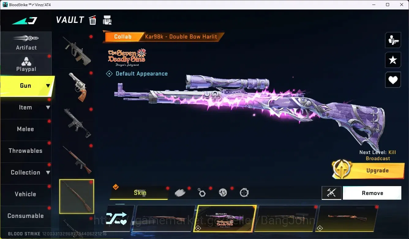 Blood Strike Accounts ASIA |Ultra Sword-Voidedge&Lightblade|1 EVO: FAL-E image 19