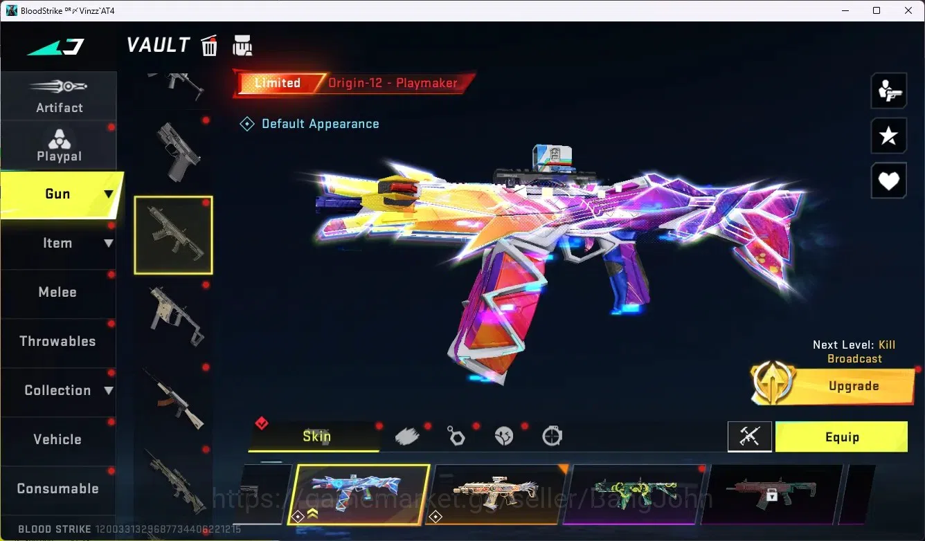 Blood Strike Accounts ASIA |Ultra Sword-Voidedge&Lightblade|1 EVO: FAL-E image 4