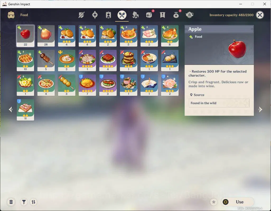 Genshin Impact Accounts Others ASIA | AR 53 end game | Raiden Shogun, Furina, Bennet, jean, Xingqiu, Aino, Fischl more 10