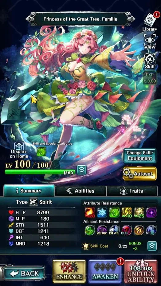 Last Cloudia Accounts Endgame GLOBAL|Rank 22|100K Crystal|Top Tier Unit [Princess GT Famille,G Lilaha,Shinboi Hime 3
