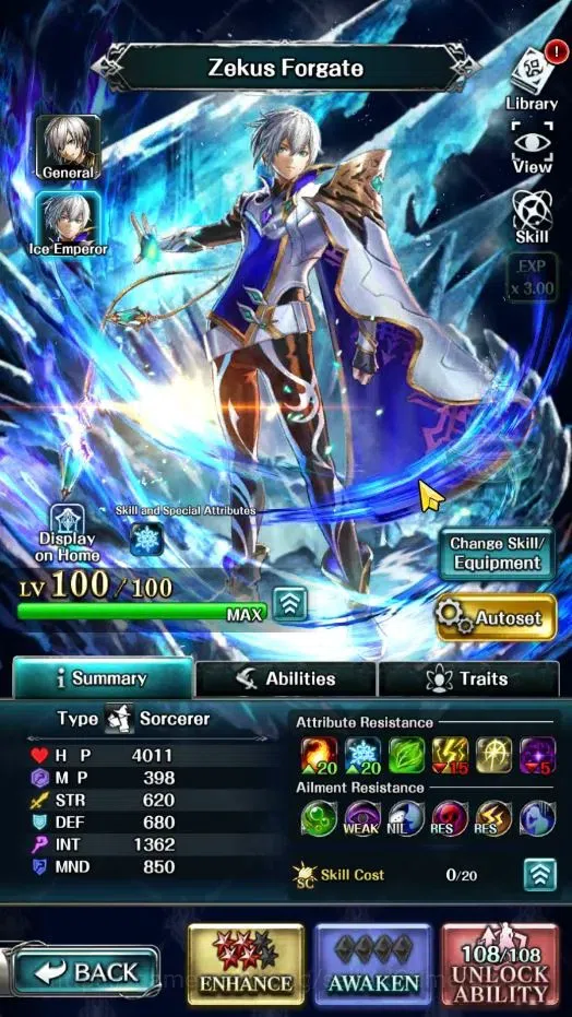 Last Cloudia Accounts Endgame GLOBAL|Rank 22|100K Crystal|Top Tier Unit [Princess GT Famille,G Lilaha,Shinboi Hime 5
