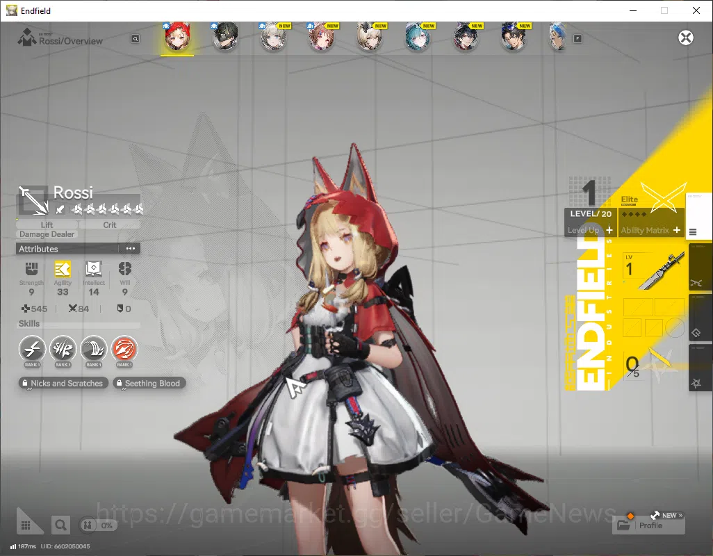 Arknights: Endfield Accounts NA/EU|Lv2|Fresh Starter|SSR2(1Limit)+1(*6 Weapon)| image 12