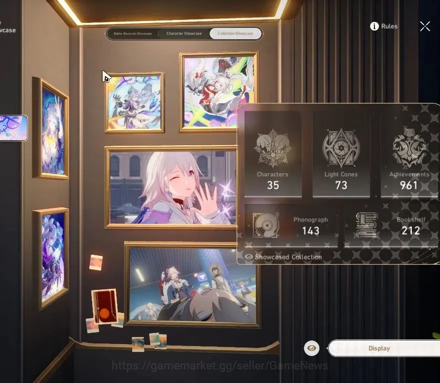Honkai Star Rail Accounts ASIA|TL 70|Elation Team|9 Limited|[(SW999E2,YaoGua image 3