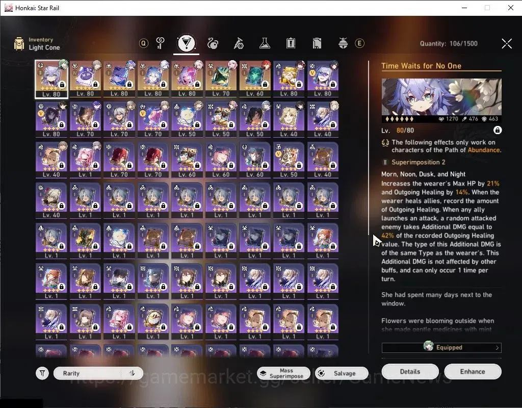 Honkai Star Rail Accounts ASIA|TL 70|Elation Team|9 Limited|[(SW999E2,YaoGua image 8