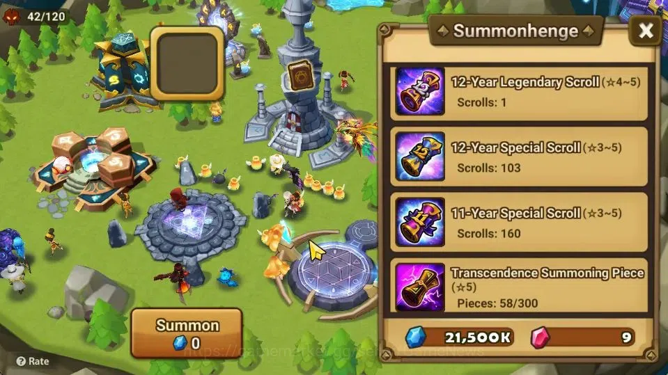 Summoners War: Sky Arena Accounts Starter ASIA|Lv 26|Ready Gacha|103 12 YSC + 160 11 YSC + 3 LAAS + 5 LS + 4 LDS + 126 MS |1 12