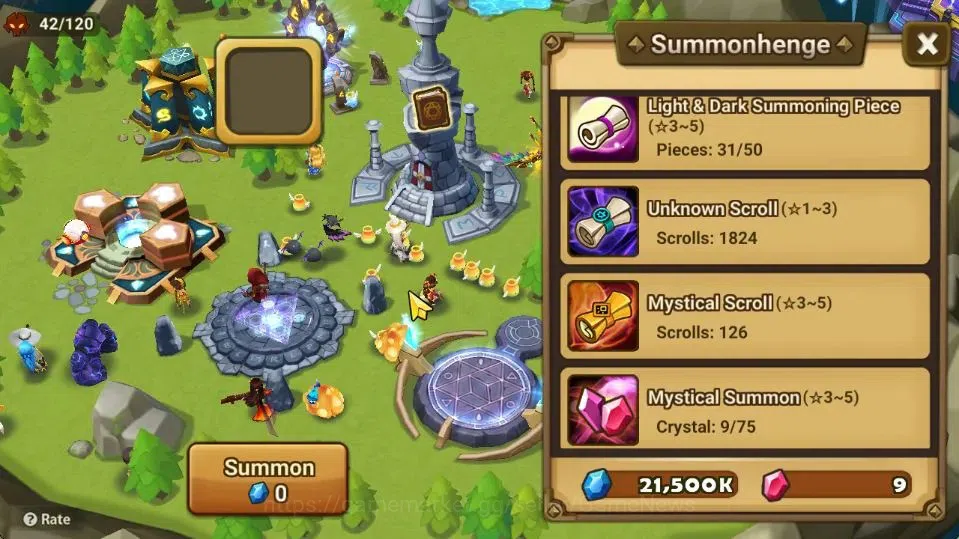 Summoners War: Sky Arena Accounts Starter ASIA|Lv 26|Ready Gacha|103 12 YSC + 160 11 YSC + 3 LAAS + 5 LS + 4 LDS + 126 MS |1 14