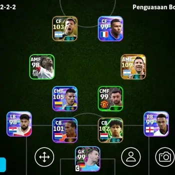 eFootball Accounts Legends & Iconic Players Mobile|PW 3069|New Lionel Messi BigT,New James Rodriguez ShowT,Sergio Aguero