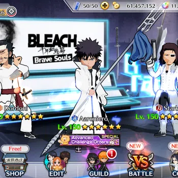 Bleach: Brave Souls Others GLOBAL]11K Orb+Fresh All Story|Aaroniero,Stark, Ul image 1