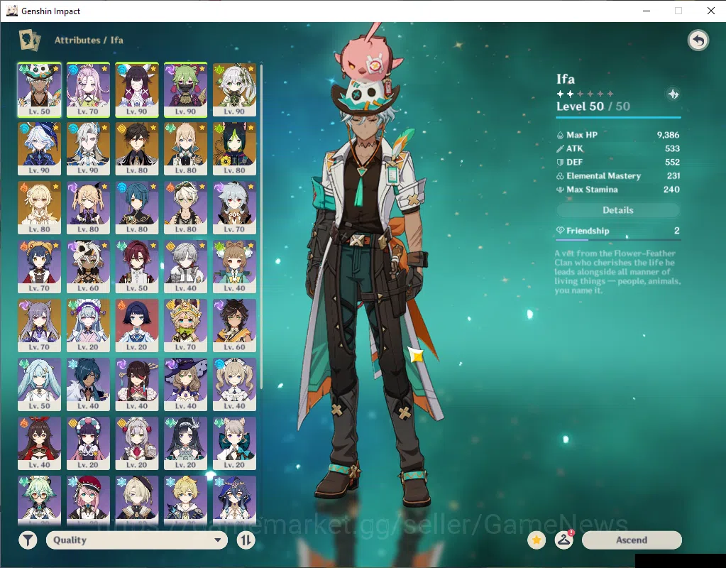 Genshin Impact Accounts ASIA|AR 56|5 Limited+5(*5Wep)|(NeuvileeteC1,Nahida image 15