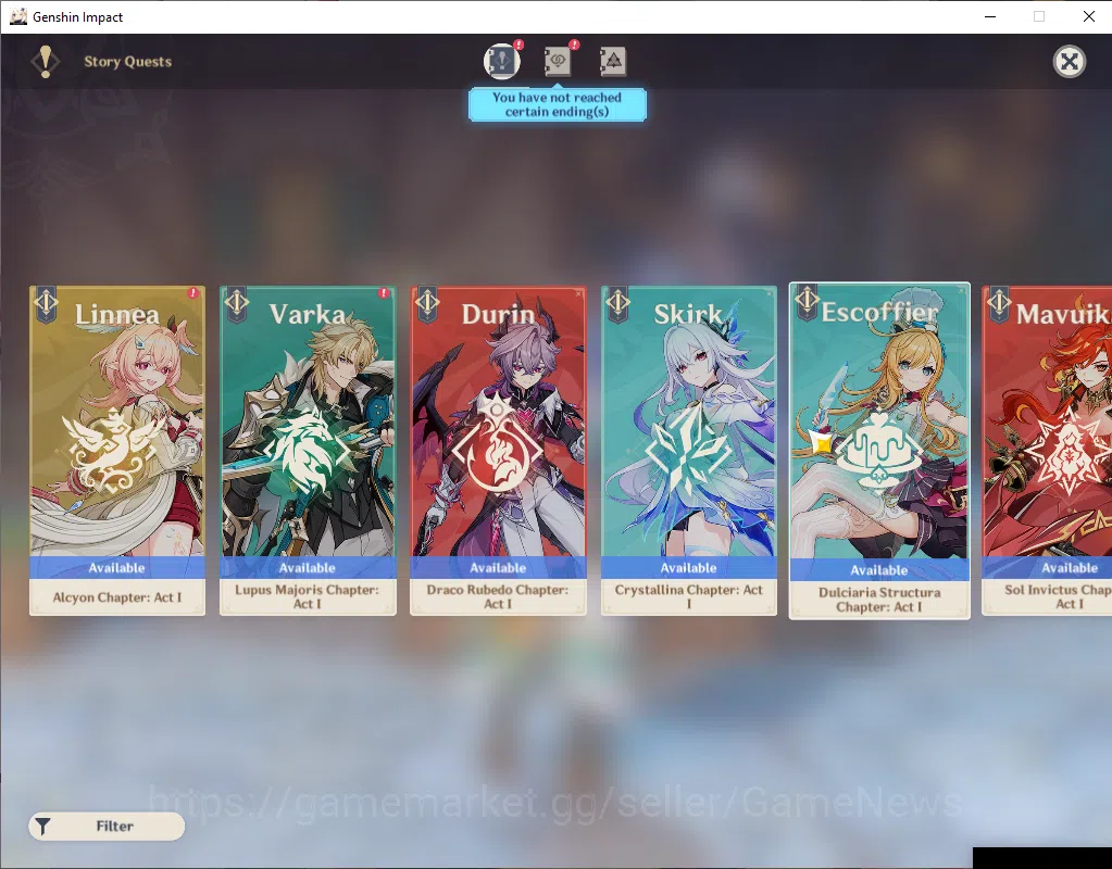 Genshin Impact Accounts ASIA|AR 56|5 Limited+5(*5Wep)|(NeuvileeteC1,Nahida image 5