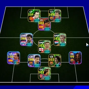 eFootball Accounts Legends & Iconic Players Android|Epic Javier Saviola,D Berbatov,Carles Puyol,Bergkamp,David Seaman|ShowT