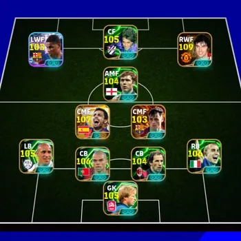 eFootball Accounts Mid-Tier Kolektif 3239+ George Best x Gabriel Batistuta x Paul Scholes x Rodri x Pedri x Pepe x Cannavaro
