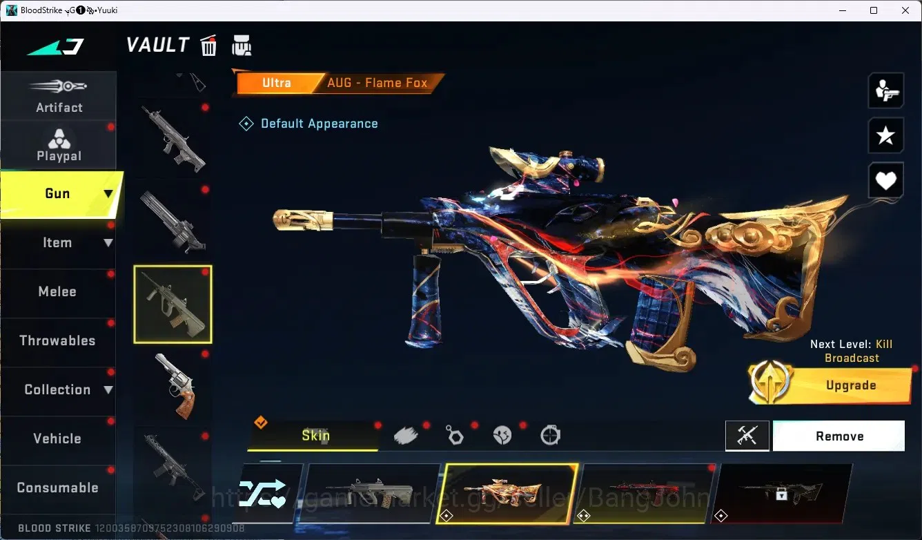 Blood Strike Accounts ASIA|3 Ultra Melee|2 Eternal Gun|5 Collab Gun|3 Li image 12