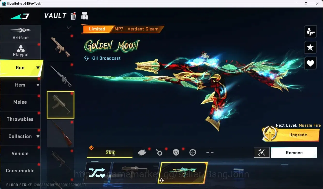 Blood Strike Accounts ASIA|3 Ultra Melee|2 Eternal Gun|5 Collab Gun|3 Li image 20
