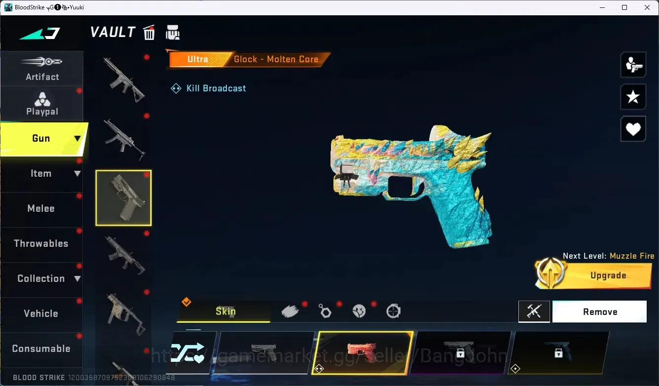 Blood Strike Accounts ASIA|3 Ultra Melee|2 Eternal Gun|5 Collab Gun|3 Li image 3