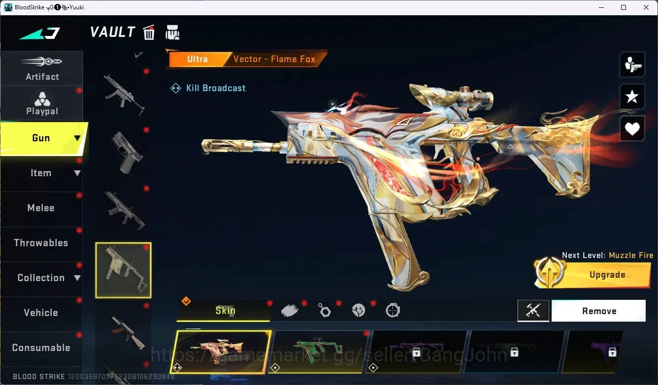 Blood Strike Accounts ASIA|3 Ultra Melee|2 Eternal Gun|5 Collab Gun|3 Li image 5