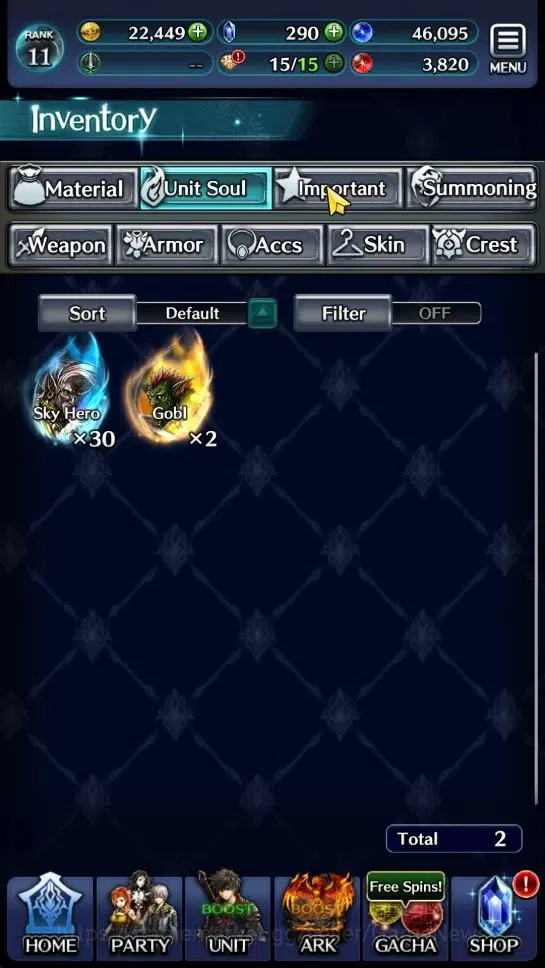 Last Cloudia Accounts GLOBAL|Rank 11|Top Tier Unit [Demon Lord Judecca-S image 10