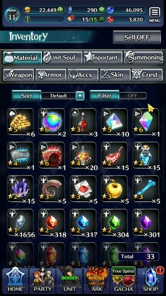 Last Cloudia Accounts GLOBAL|Rank 11|Top Tier Unit [Demon Lord Judecca-S image 9