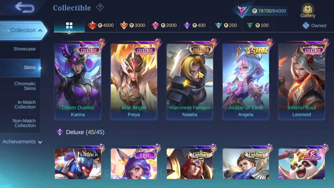 Mobile Legends: Bang Bang Accounts Hero 130|Skin278|HighGlory 56|Hanabi Vessel,Aspira image 5