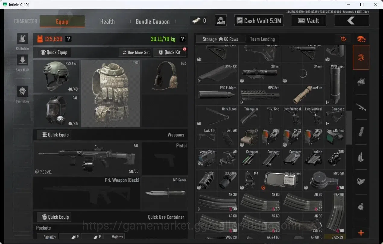 Arena Breakout Accounts MOBILE Lvl30|SV 9,9M|CV 5,9M|MORE SKIN,WIRE SET,UR image 6