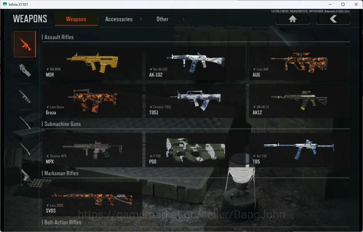 Arena Breakout Accounts MOBILE Lvl30|SV 9,9M|CV 5,9M|MORE SKIN,WIRE SET,UR image 8