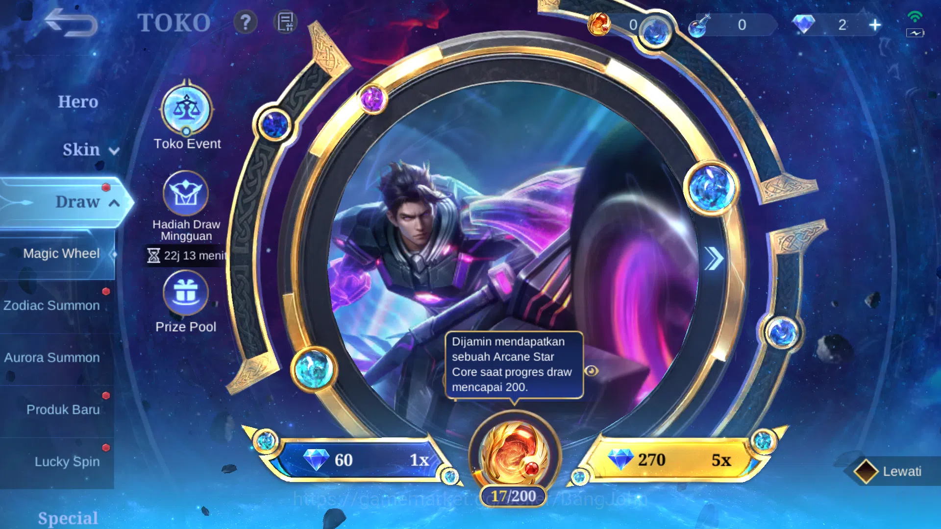 Mobile Legends: Bang Bang Accounts Hero 65 | Skin 121 | Collector Aldous | Luckybox A image 15