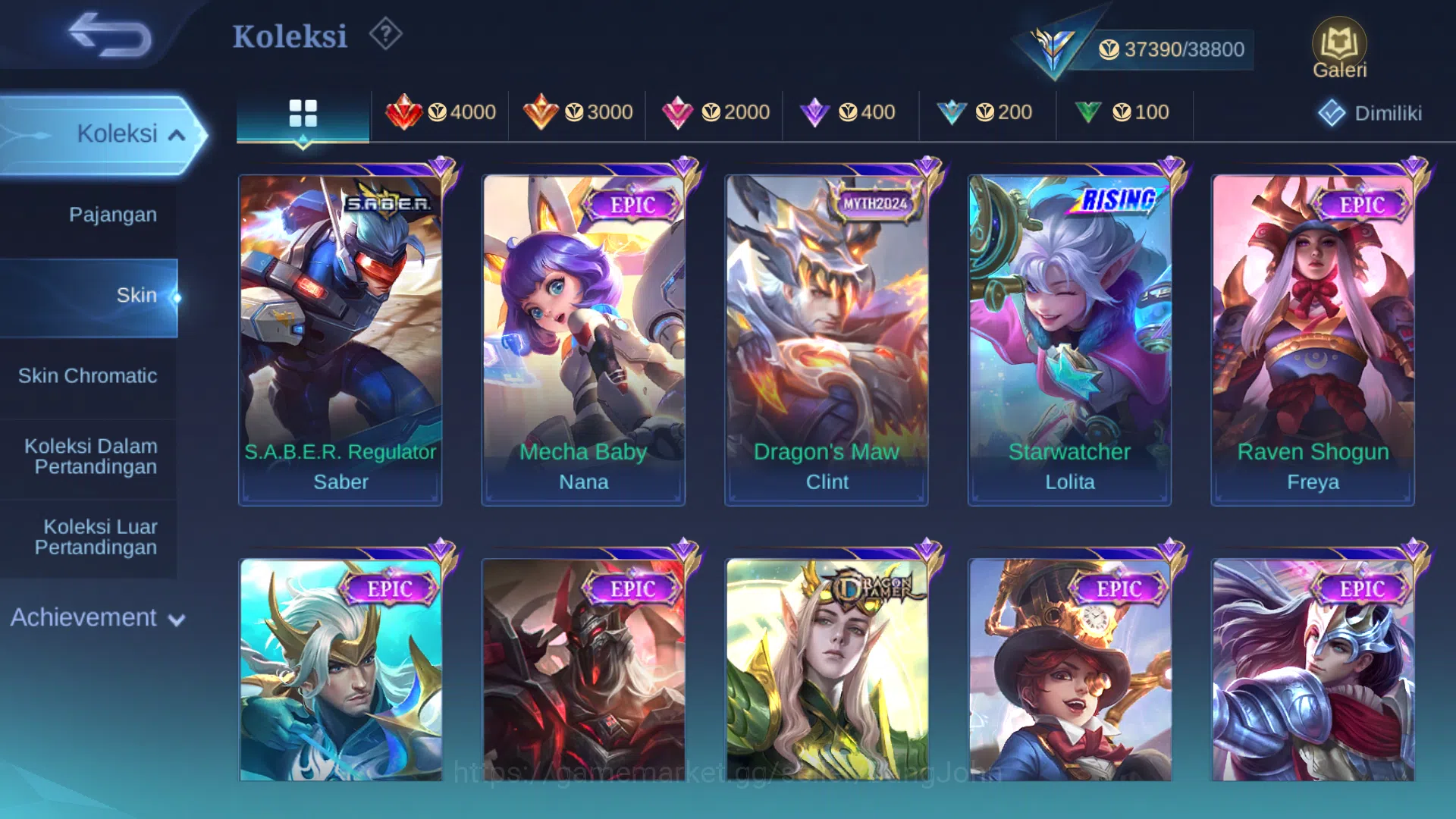 Mobile Legends: Bang Bang Accounts Hero 65 | Skin 121 | Collector Aldous | Luckybox A image 5