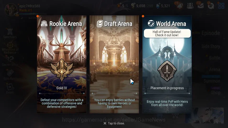 Epic Seven Accounts GLOBAL UNVERIF|9 ML(NOTOS,Dk Sharun,LH Cermia,Etc) image 11