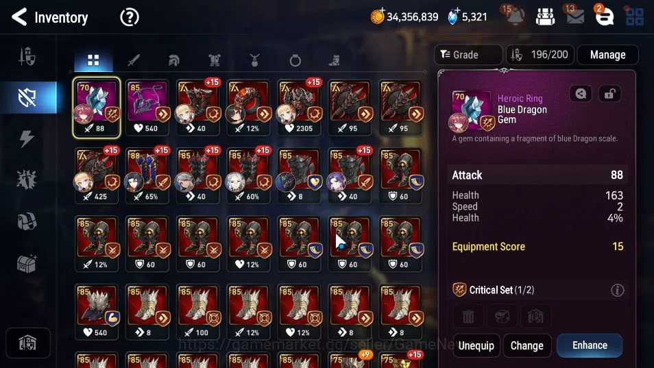 Epic Seven Accounts GLOBAL UNVERIF|9 ML(NOTOS,Dk Sharun,LH Cermia,Etc) image 7