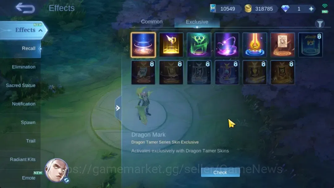 Mobile Legends: Bang Bang Accounts Hero 132|Skin 340|High Rank Imo 117|Legend(Lunox), image 15